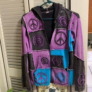 KPC Zipper Hoodie (PEACE)